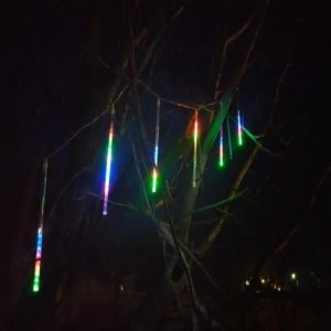LED barevné osvětlení Sněžení photo review